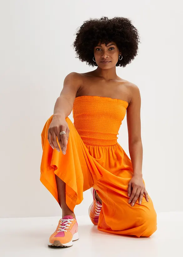 Jumpsuit i lett viskose, bonprix