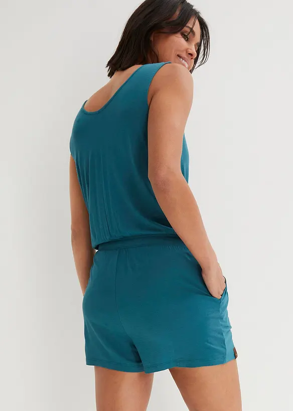 Jersey-jumpsuit av myk viskose, bonprix