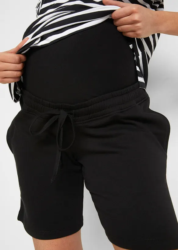 Mamma-trikot-bermudashorts i mykt materiale (2-pack), bonprix