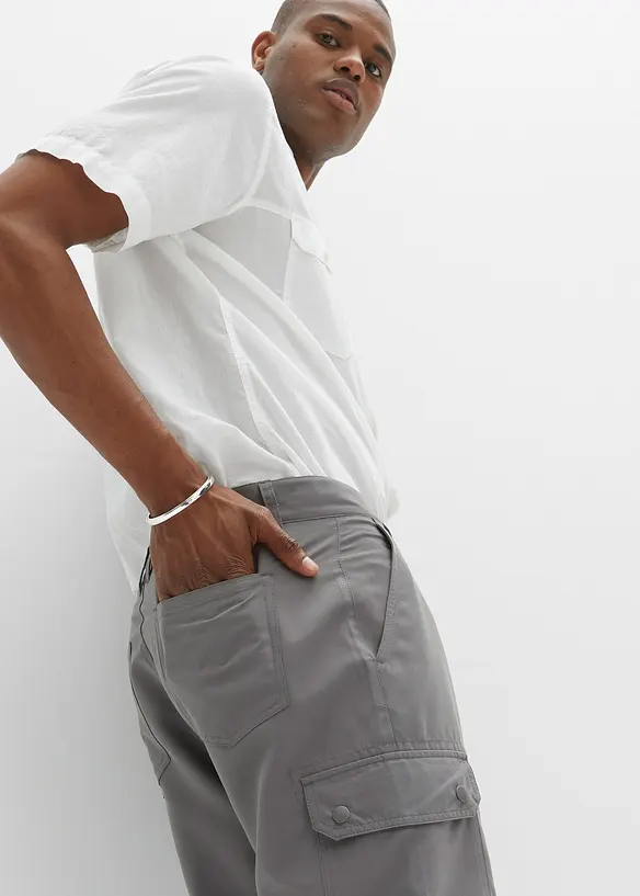 Cargo-bermudashorts i mikrofiber, Regular Fit, bonprix