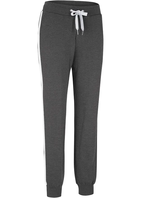 Joggebukse i bomullsmiks, bonprix
