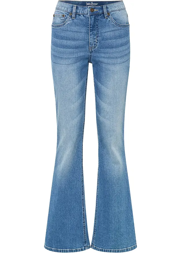 Flared-jeans High Waist, bonprix