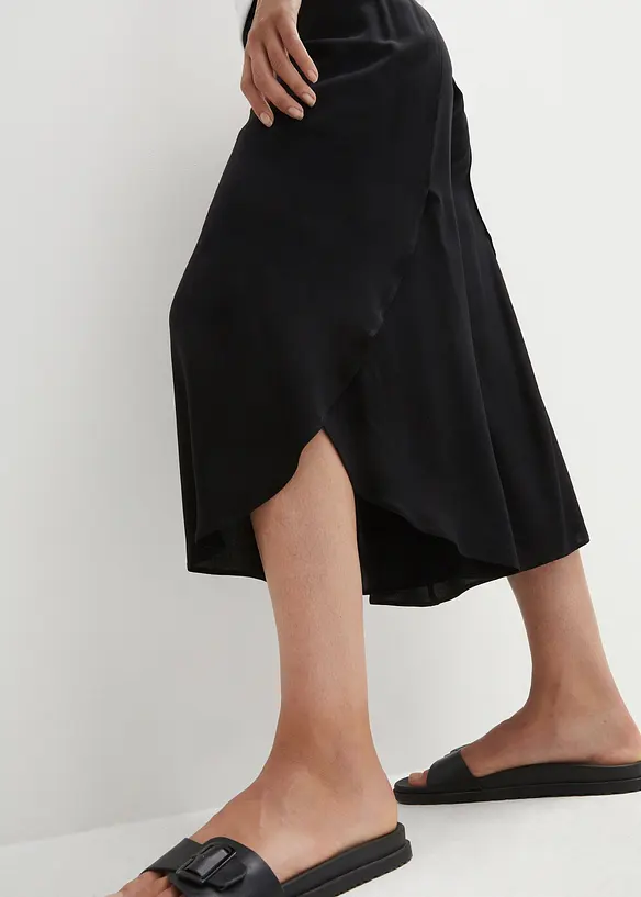 Legglang culotte av bærekraftig viskose, bonprix