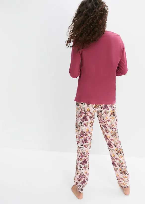 Pyjamas i 100% økologisk bomull, bonprix