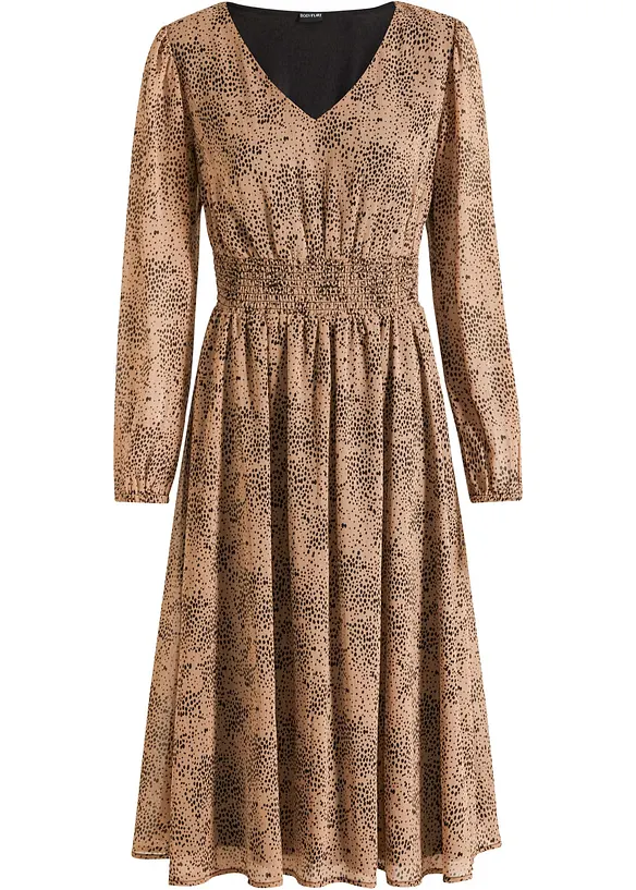 Chiffonkjole, bonprix