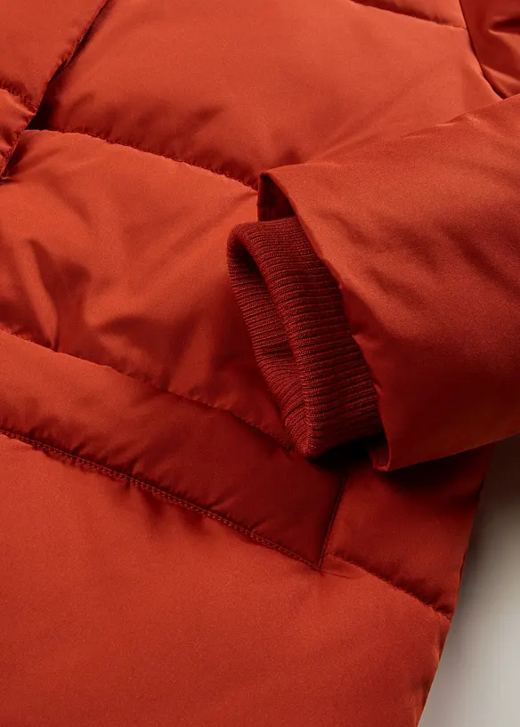 Vattert oversized kåpe med hette, av resirkulert polyester, bonprix
