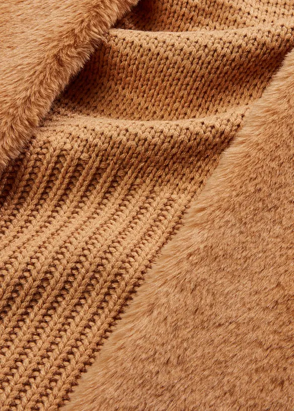 Vest i fuskepels, bonprix