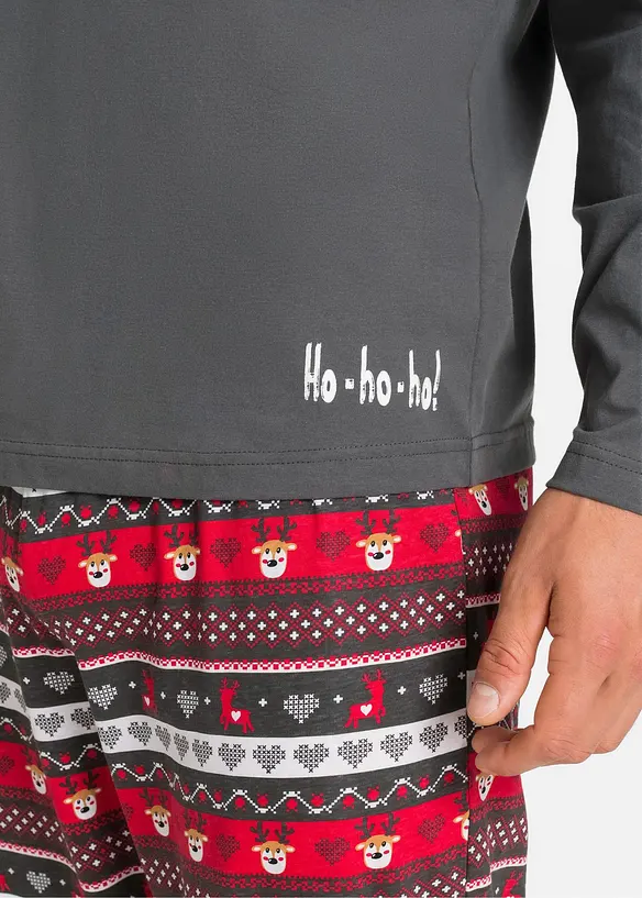 Pyjamas i 100% bomull, bonprix