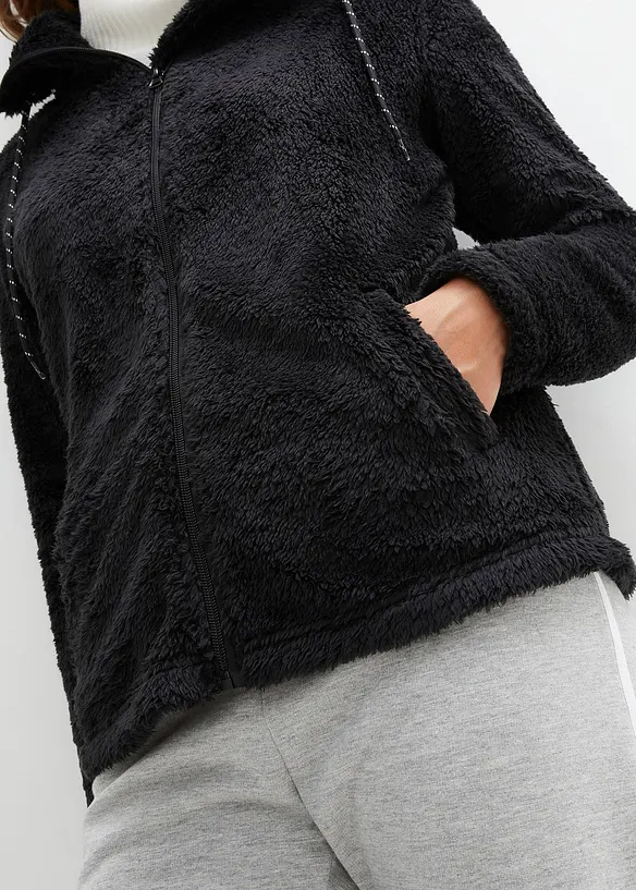 Jakke i pilefleece, bonprix