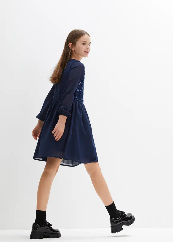 Chiffonkjole, bonprix