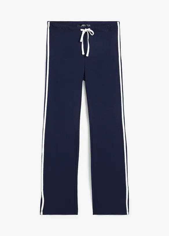 Trikotbukse av bomull med stretch, bonprix