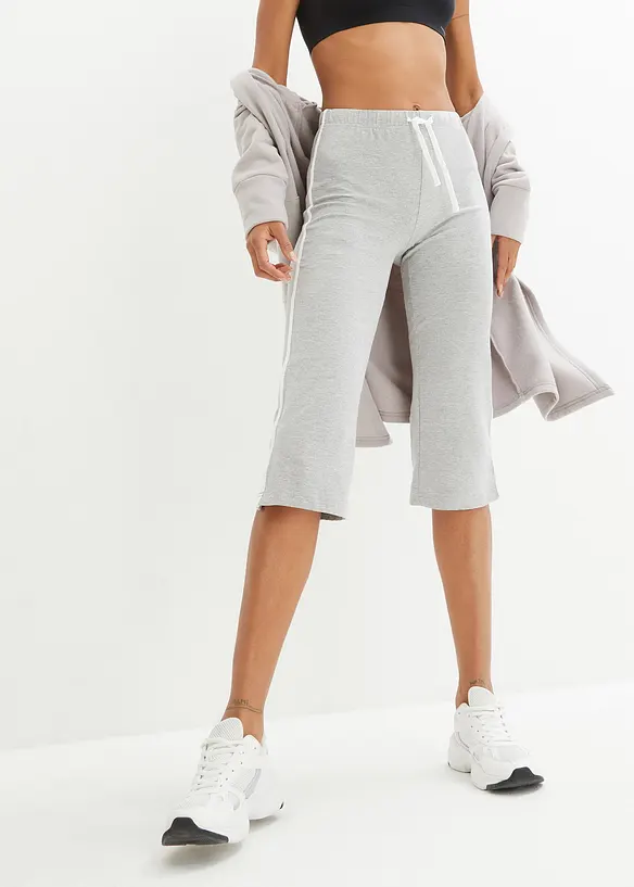 Capribukse av bomull med stretch (2-pack), bonprix