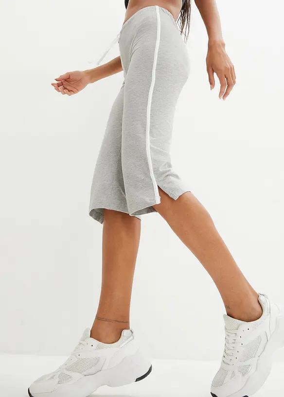Capribukse av bomull med stretch (2-pack), bonprix