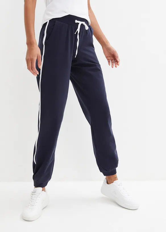 Joggebukse i bomull, bonprix