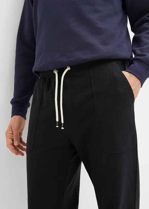 Joggebukse i 100% økologisk bomull, bonprix