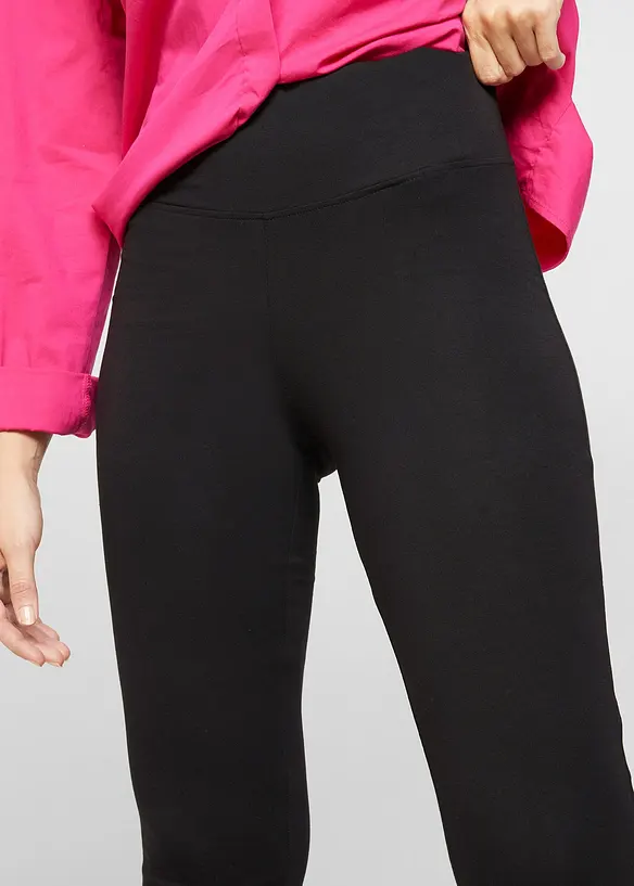 Bomulls-leggings, Flared Leg, bonprix