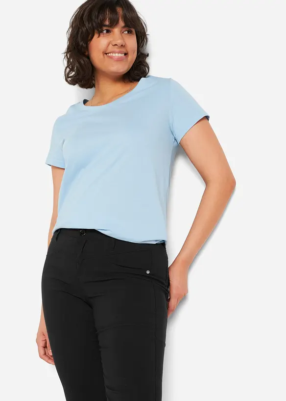 Bengalin-bukse med stretch, Bootcut, bonprix
