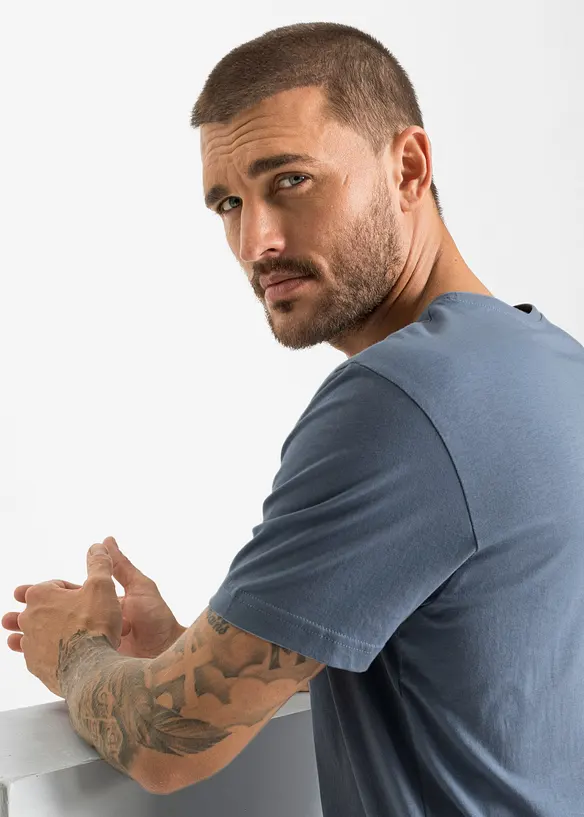 T-skjorte (3-pack), bonprix