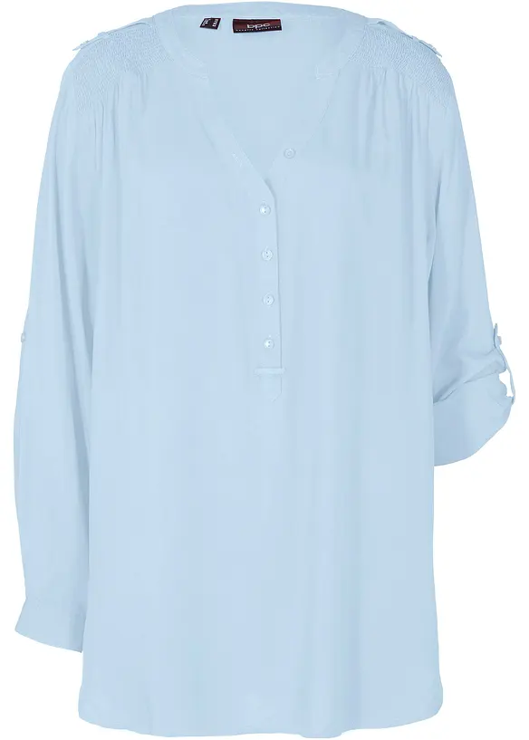 Blusetunika i myk viskose, bonprix