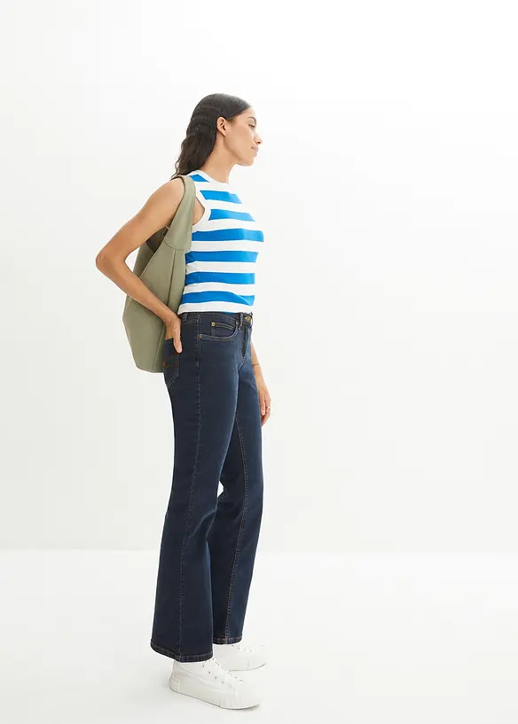 Bootcut-jeans High Waist, Stretch, bonprix
