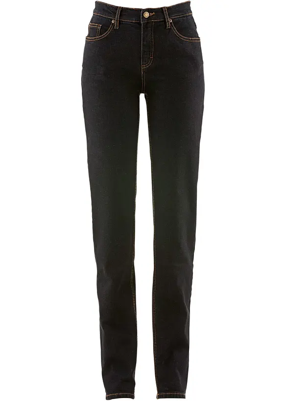 Mom-jeans Mid Waist, long, bonprix