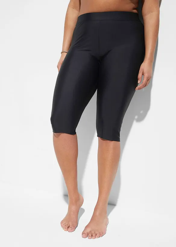 Bade-capribukse med elastisk linning, bonprix