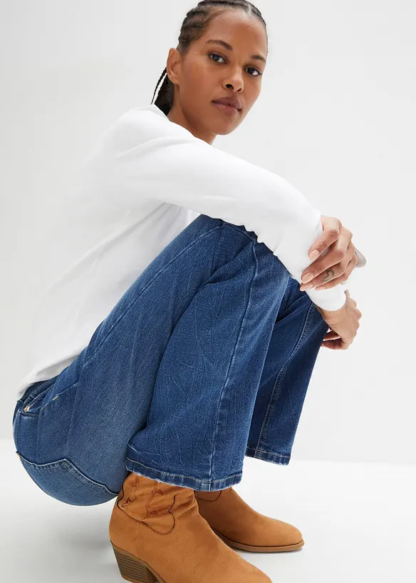 Bootcut-jeans Mid Waist, Stretch, bonprix