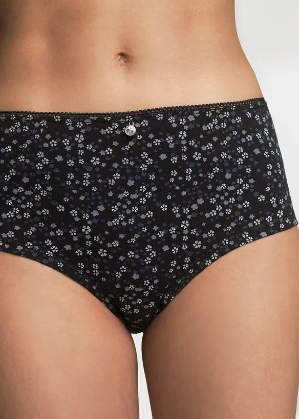 Truse med høy midje (4-pack), bonprix