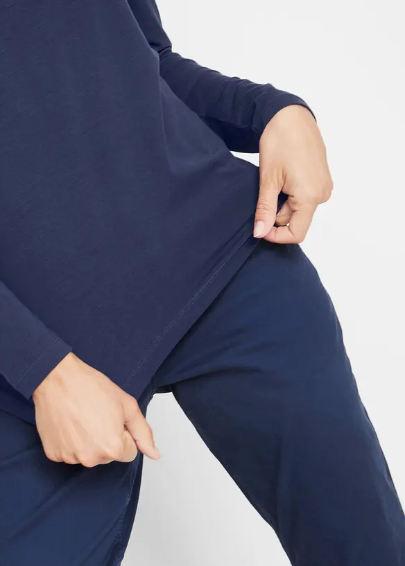 Figurnær, langermet topp, bonprix