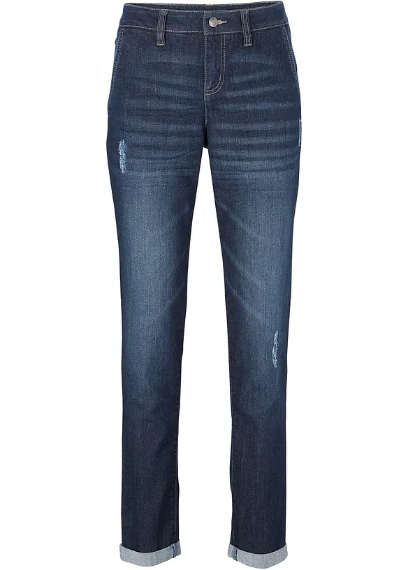 Boyfriend-jeans Mid Waist, Komfort-Stretch, bonprix