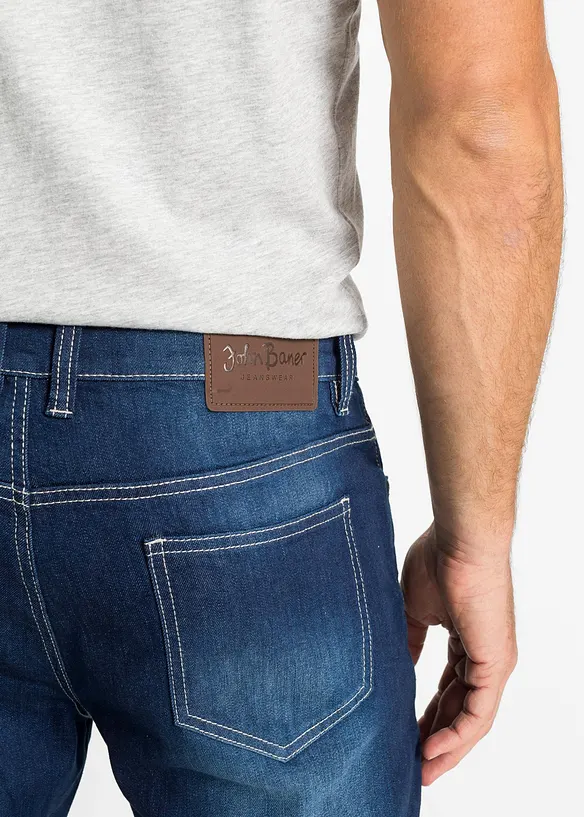 Regular Fit-jeans med stretch, Bootcut, bonprix