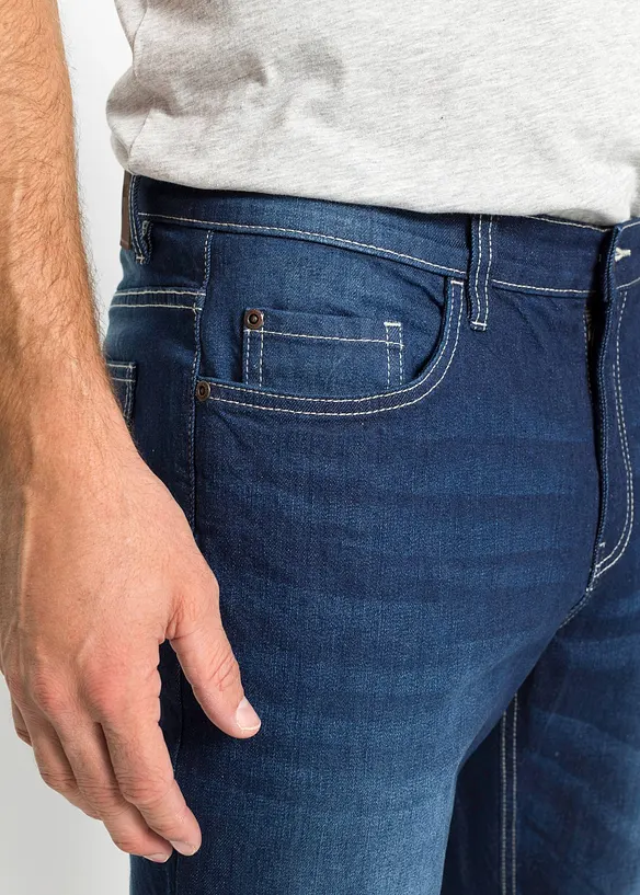 Regular Fit-jeans med stretch, Bootcut, bonprix