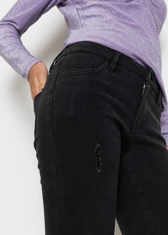 Skinny-jeans, Mid Waist, stretch, bonprix