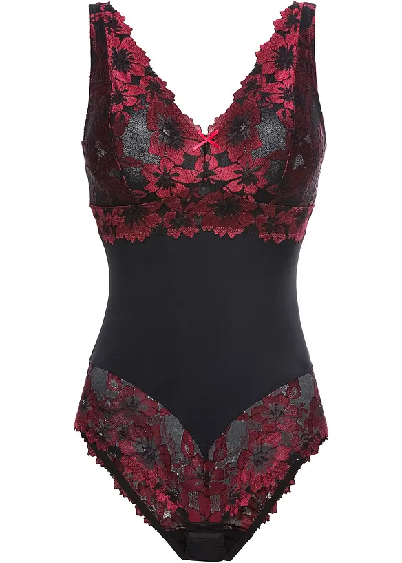Body uten spiler med blomsterblonder, bonprix