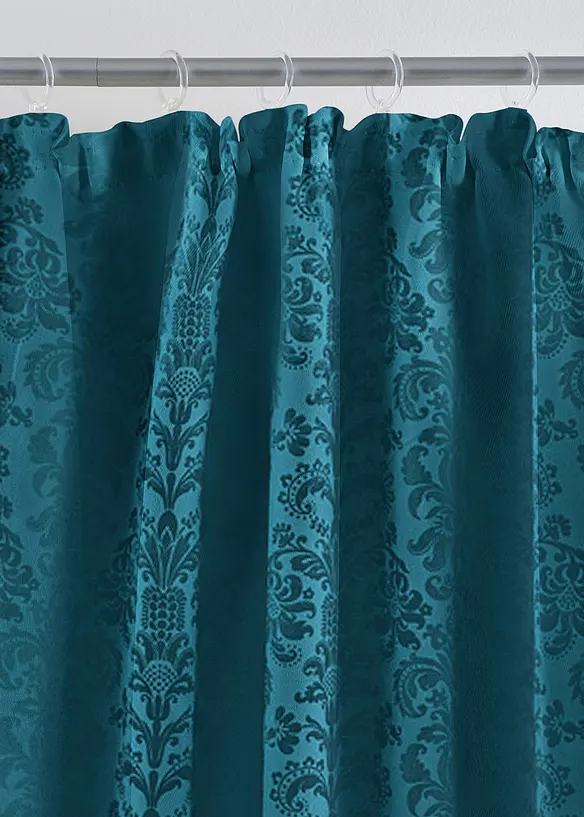 Lystett gardin i jacquard med termofunksjon (1-pack, bonprix