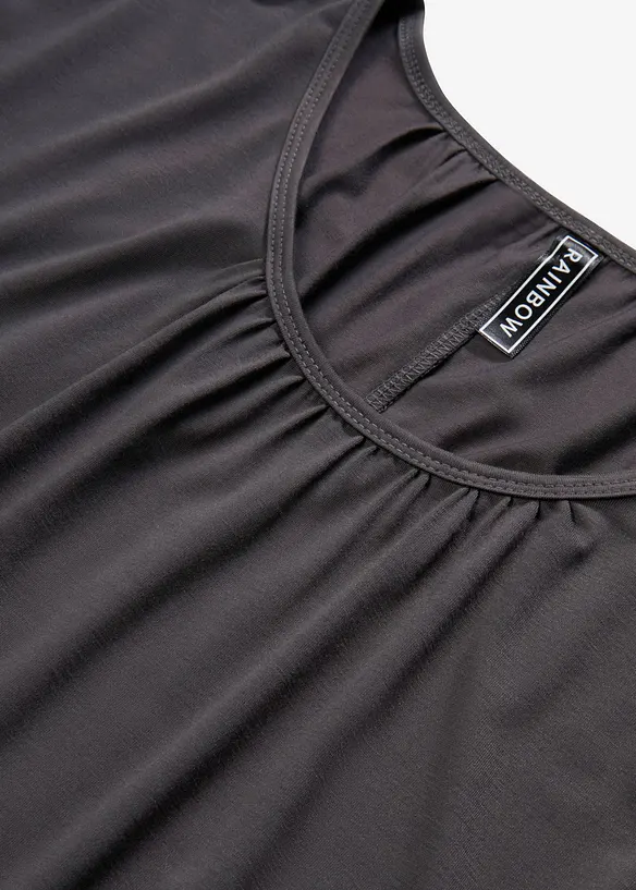 Oversized topp av viskosemiks, bonprix