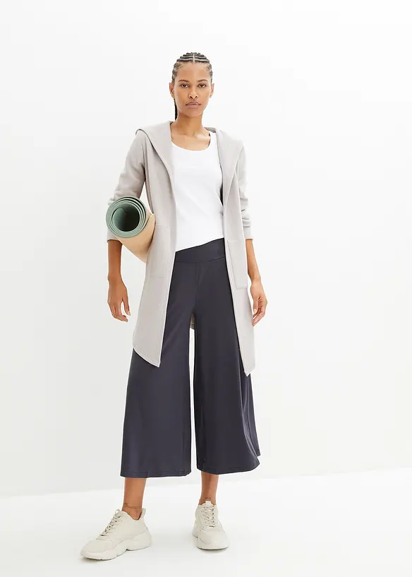 Loungewear culotte med vide ben, bonprix