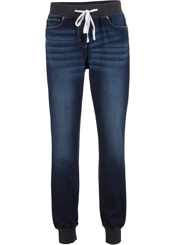 Boyfriend-jeans Mid Waist, komfortlinning, bonprix