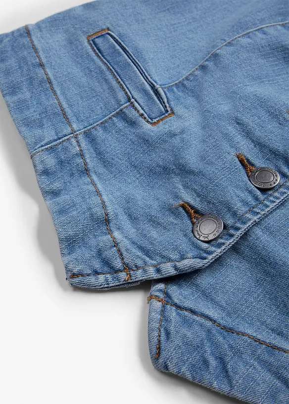 Jeansvest med stretch, bonprix