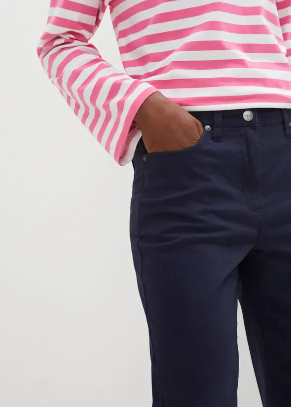 Mom Fit-bukse, High Waist, bonprix