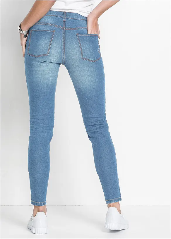 Super Skinny Jeans, mid Waist, cropped, bonprix