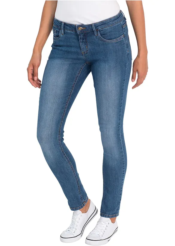 Skinny-jeans Mid Waist, Stretch, bonprix