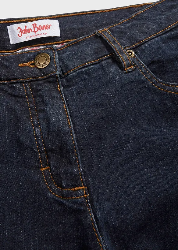 Straight-jeans Mid Waist, Stretch, bonprix