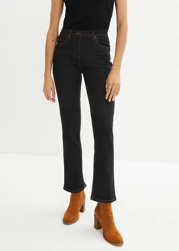 Straight-jeans Mid Waist, Stretch, bonprix
