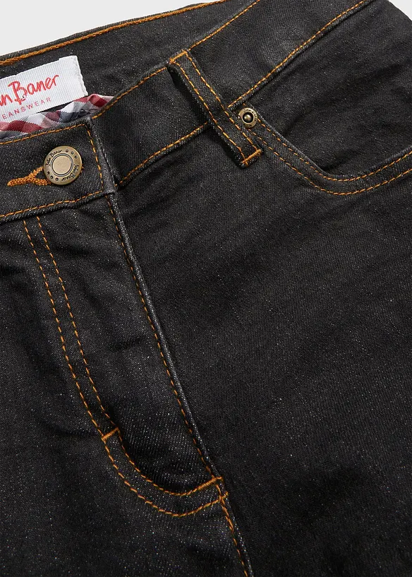 Straight-jeans Mid Waist, Stretch, bonprix