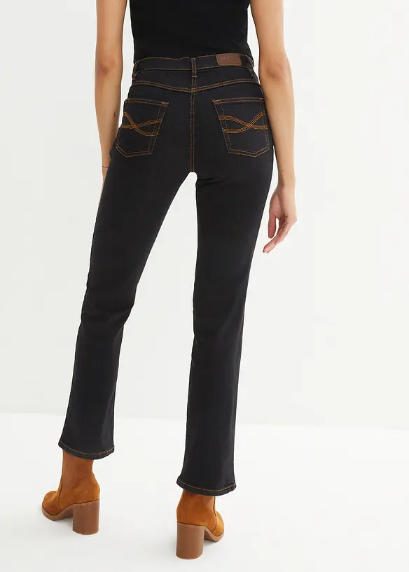 Straight-jeans Mid Waist, Stretch, bonprix