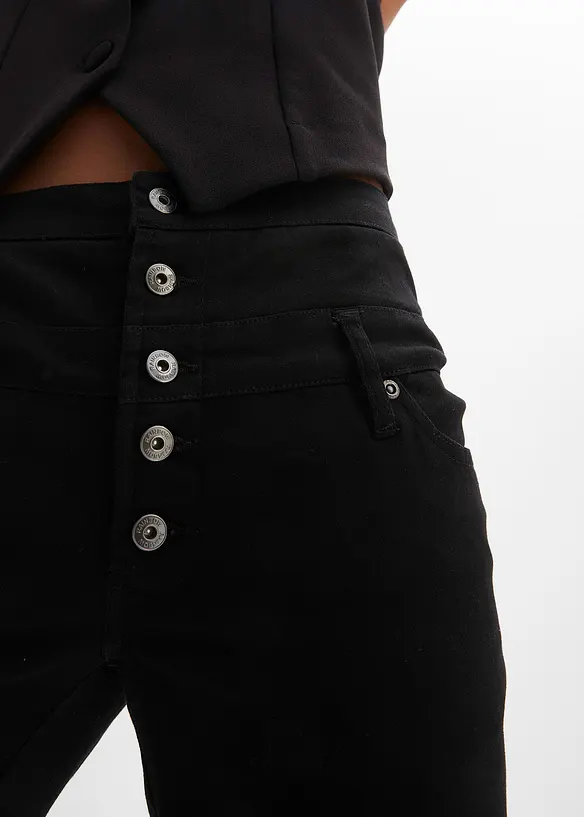Bermuda av elastisk bomullsmiks, bonprix