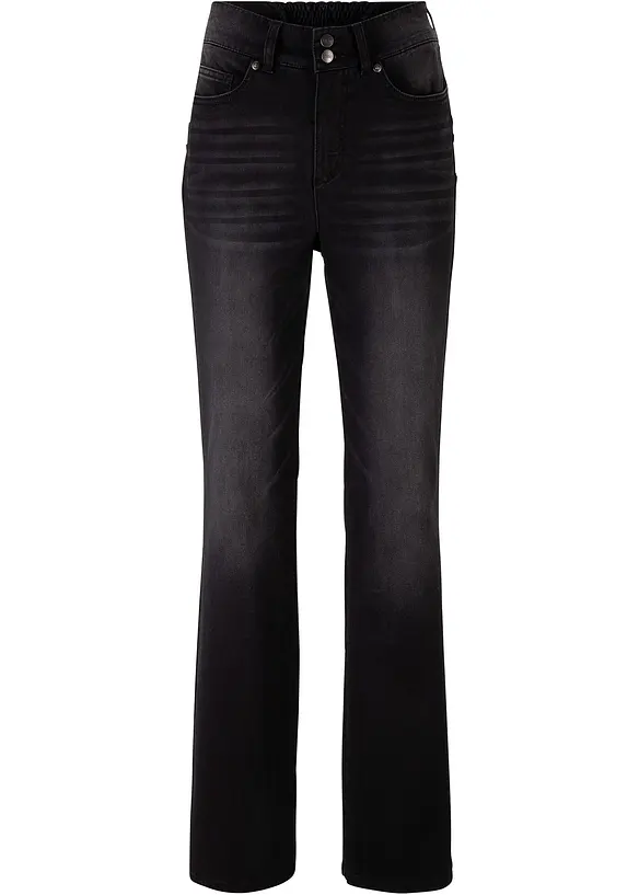 Bootcut-jeans Mid Waist, Shaping, bonprix
