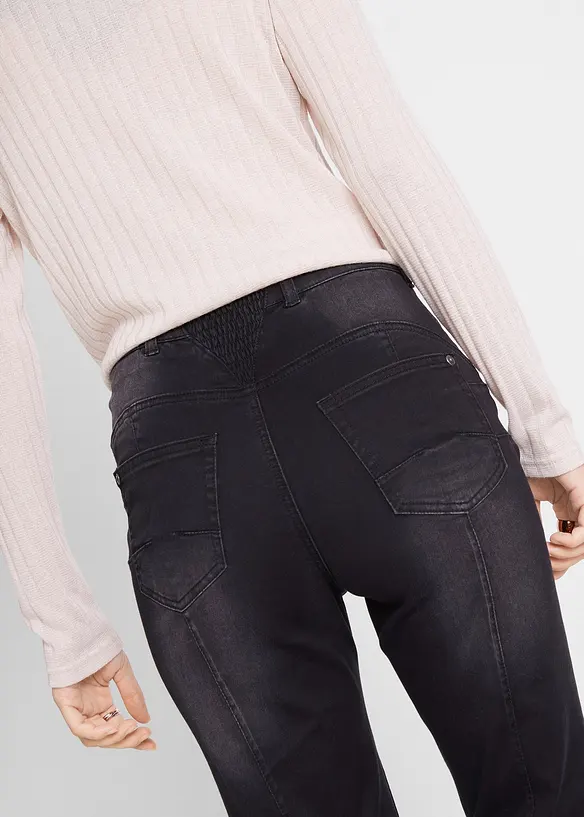 Bootcut-jeans Mid Waist, Shaping, bonprix