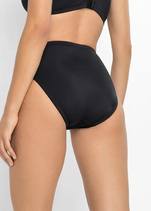 Maxitruse med delikate blonder (2-pack), bonprix